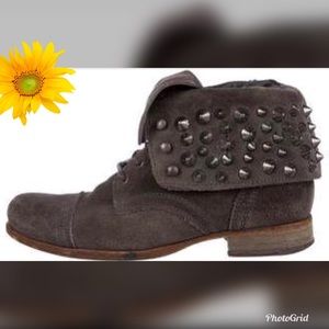 All-saints Studded ankle boots EUC